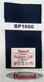 BP1660 CLOTH BAG VELCRO PEDIATRIC -STD PACK 2 NOS