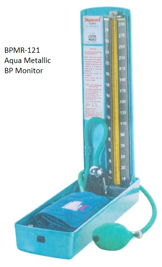 BPMR-121 Aqua Metallic Mercury type  BP Monitor
